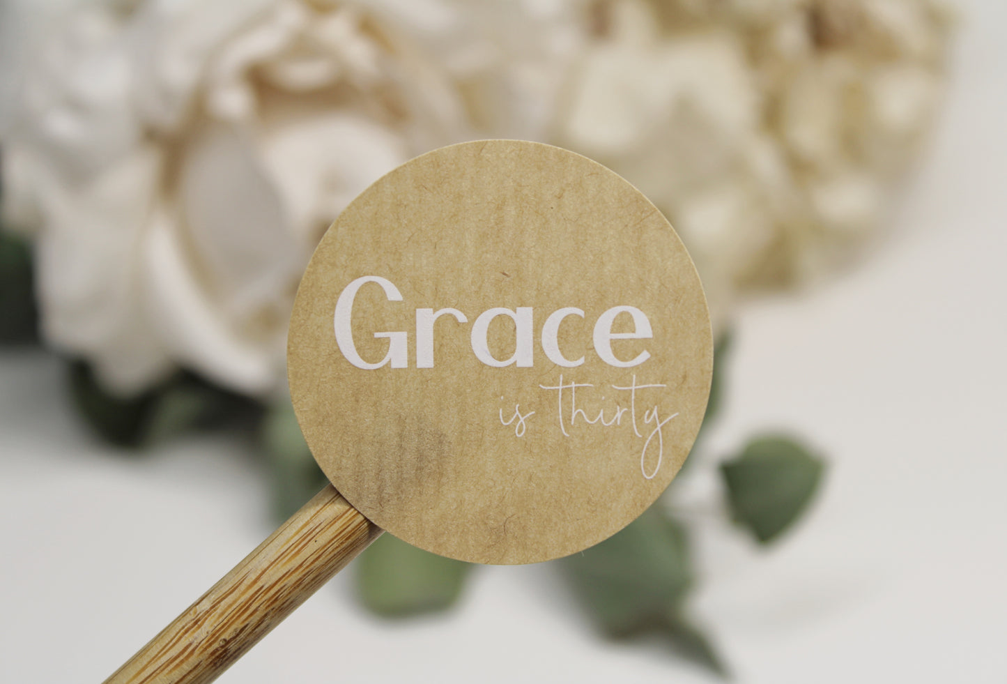 Kraft Custom Stickers