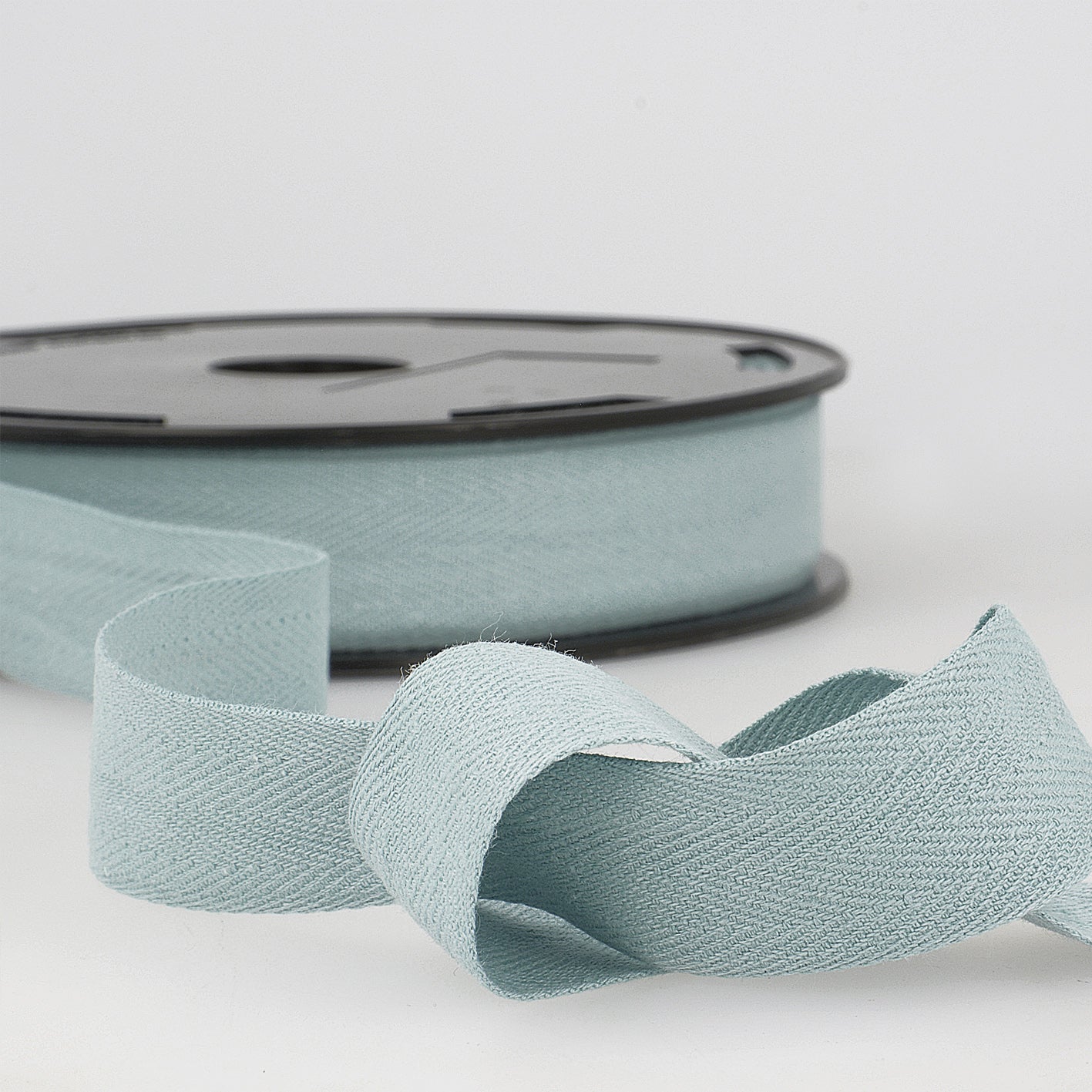 Sky Blue Cotton Twill Ribbon